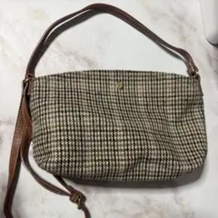 Legato Largo かるいかばん ショルダーバッグ チェック柄