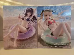 【未開封品】冴えカノ アクアフロート フィギュ 2個セット