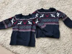 h&m ラルフローレン　polo ニット　セーター　お揃い　兄弟