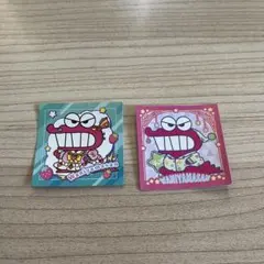 ワニ山さん　チョコビ　ステッカー　シール　2枚セット