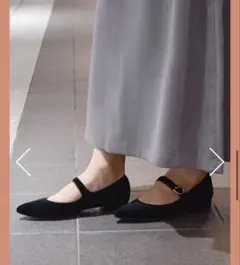 極美品】Repetto レペットアンクルストラップ フラットシューズ 38 黒