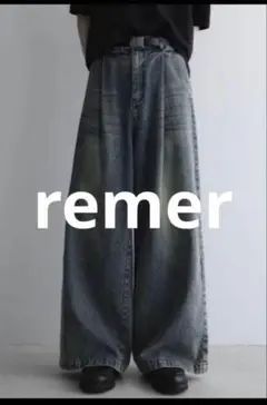 remer 【13.5oz】ルーズヴィンテージバギーデニムパンツ