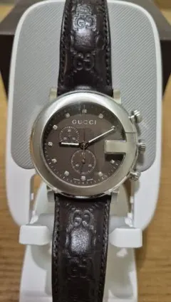 GUCCI グッチ Gクロノ 101M YA101360 クロノグラフ 稼働品 - メルカリ