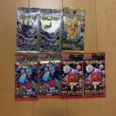 ポ*⭕様 ポケモンカード 未開封パックセット 名探偵ピカチュウ他