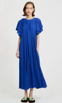 美品✨ カオンフォーエストネーション ワンピース ブルー リゾート パーティーのサムネイル