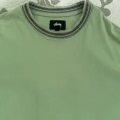 最初期 80s old stussy 黒タグ モックネック Tシャツ アーガイル