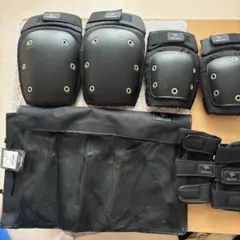 THREE WEATHER スケートボード プロテクターセット Mサイズ　4点