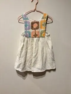 新品　ZARAbaby ノースリーブ ワンピース　2-3yのサムネイル