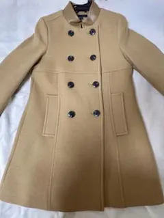 TOMMY HILFIGER ベージュ キャメル　ダブルブレストコートのサムネイル