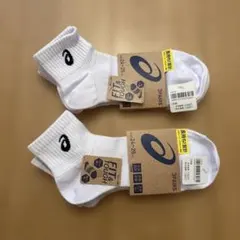 ASICS ソックス 24-26cm 2点セット