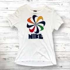 NIKE ナイキ Tシャツ デカロゴ ホワイト S 0152