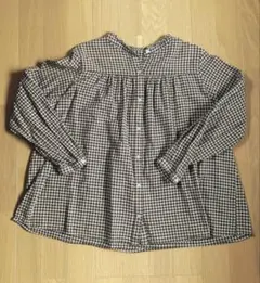 Studio CLIP チェックブラウス Lサイズ