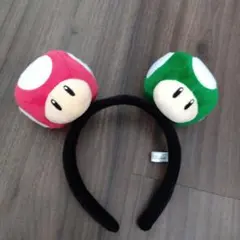 USJ　SUPER NINTENDO WORLD　カチューシャ　キノコ