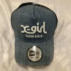 xgirl NEWERA デニムキャップ 調整可能