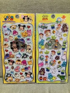 ディズニーツムツム&トイストーリープチドロップステッカー