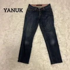 1*2様 YANUK ストレートデニム ダークブルー