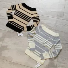 ボーダーニット セット