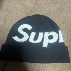 Supreme ブラック ニット帽