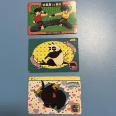 らんま1/2 カードセット バンダイ 3枚セット