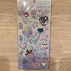 サンリオ シナモン キラキララインストーンシール 新品未開封 立体シール