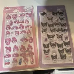 マイメロディと黒猫のキャラクターシールセット