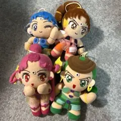 セーラームーン　アマゾンカルテット　ぬいぐるみ4体セット
