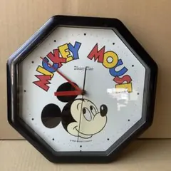 ディズニー　ミッキーマウス　壁掛け時計　レトロ