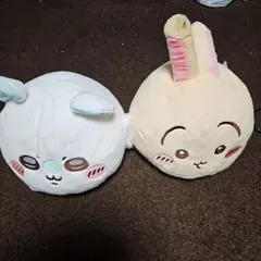 ちいかわ　プレミアムドームクッション　うさぎ&モモンガ　2種セット