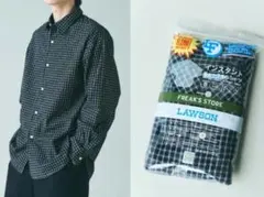 ローソン×FREAK'S STORE RELAX FIT チェックネルシャツのサムネイル