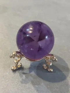 【特価】トラピッチェアメジスト　スフィア　4cm