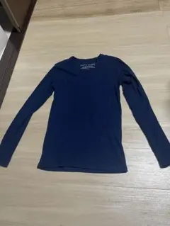 メンズ　ロンT ブルー