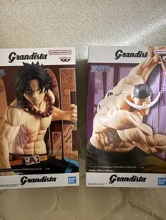 Grandistaポートガス・D・エース & エドワード・ニューゲートフィギュア