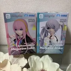 誰もいないセカイの初音ミク& 教室のセカイの巡音ルカ2体セット
