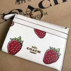 2025年最新】coach パスケース いちごの人気アイテム - メルカリ