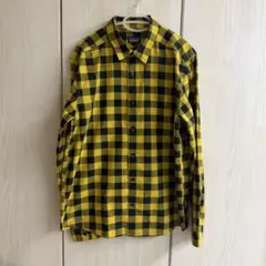 AAA 與真司郎 iamwhatiam チェックシャツ Mサイズ yellow AAA 與真司郎 iamwhatiam チェックシャツ Mサイズ yellow - メルカリ