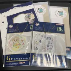 《新品未開封》夏目友人帳　一番くじセット(レターセット・チャーム)