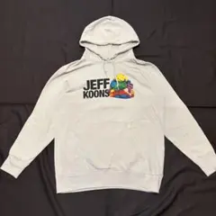 ユニクロ UT JEFF KOONS スウェットパーカー L 完売品ライトグレー