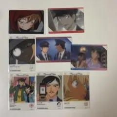 名探偵コナン クリアカード 8枚セット（安室透・怪盗キッド・灰原哀・新一＆蘭他）