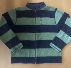 Gap Kids フリースジャケット ボーダー 140cm