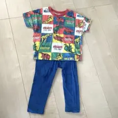 恐竜柄Tシャツ　パンツセット 90cm