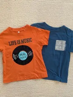 GUデザイン Tシャツ 110 ２枚セット