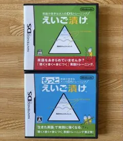 えいご漬け　もっと英語漬け　２本セット販売　DS 英語