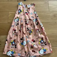 リトシー　ミッキーノースリーブワンピース 110