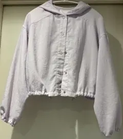 【ピンクラテ】薄手パーカー M（150）UVカット機能付