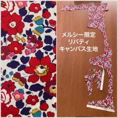 1) ハギレセット　限定　リバティキャンバス生地　カットクロス　布