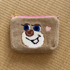 FEILER ドアップテディガール　ポーチ