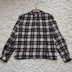 GIVENCHY　シルク　ブラウス　ヴィンテージ　DAIMARU　12のサムネイル