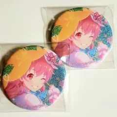 桃井愛莉 グリッター缶バッジ 40c