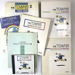 FM Towns システムソフトウェア V2.1 L10（CD, マニュアル付）のサムネイル