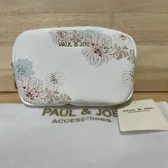 新品 ポール＆ジョー アクセソワ ポーチ クリザンテーム アイボリー